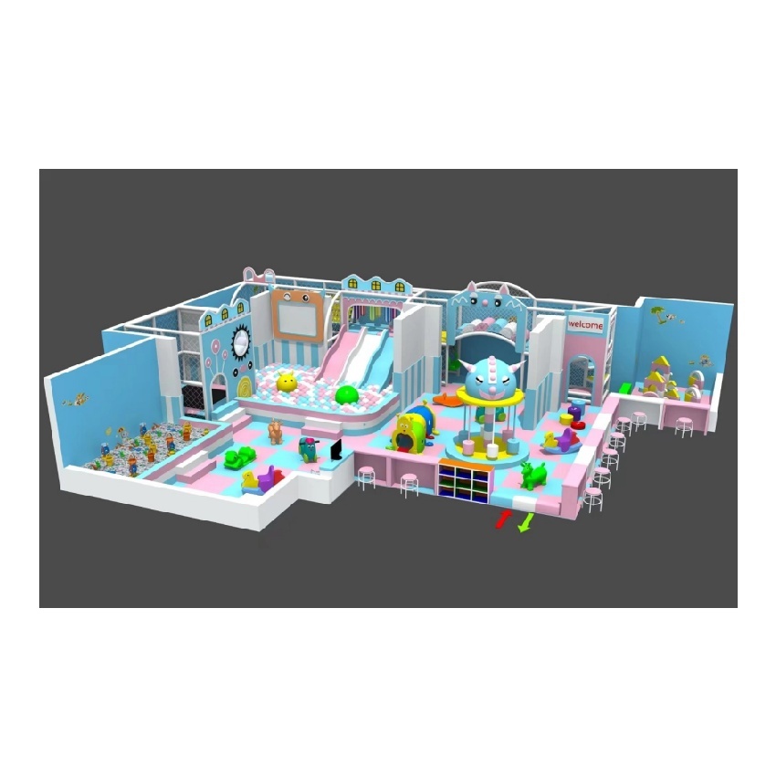 TODDLER COLORFUL INDOOR PLAYGROUND