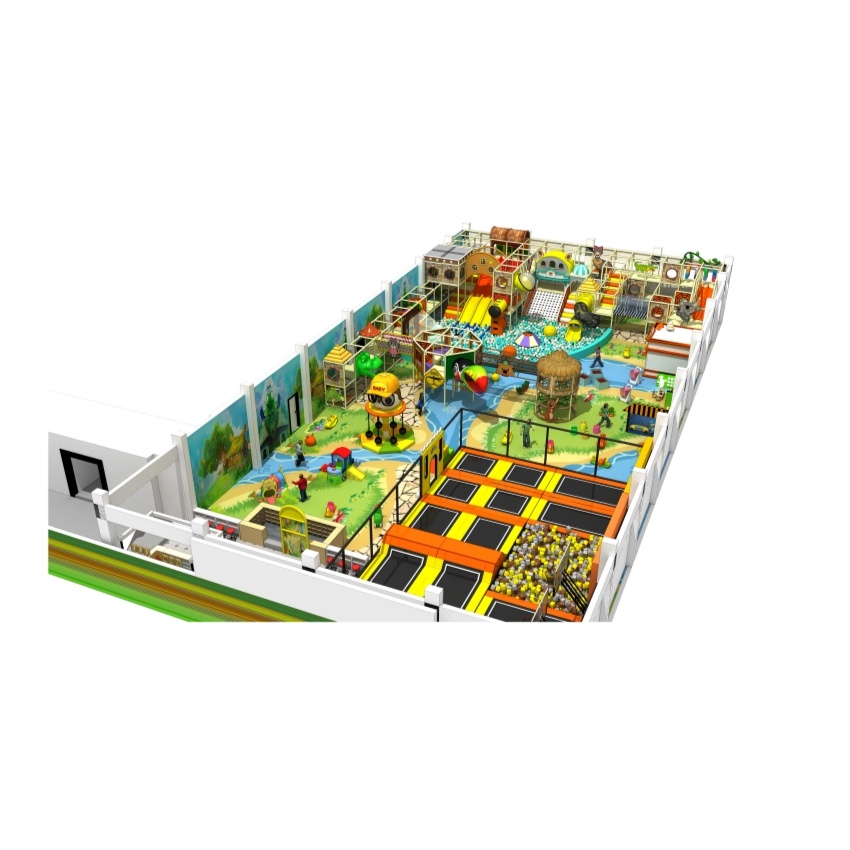 MODULAR JUNGLE THEME INDOOR PLAYGROUND FOR KIDS