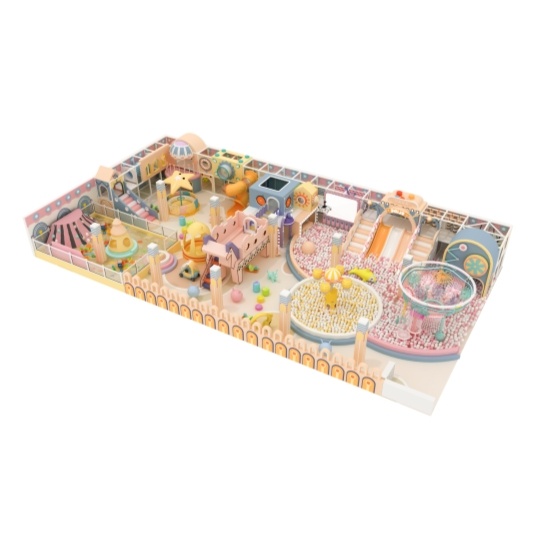 CANDY THEME TODDLER INDOOR NAUGHTY CASTLE PLAY ZONE