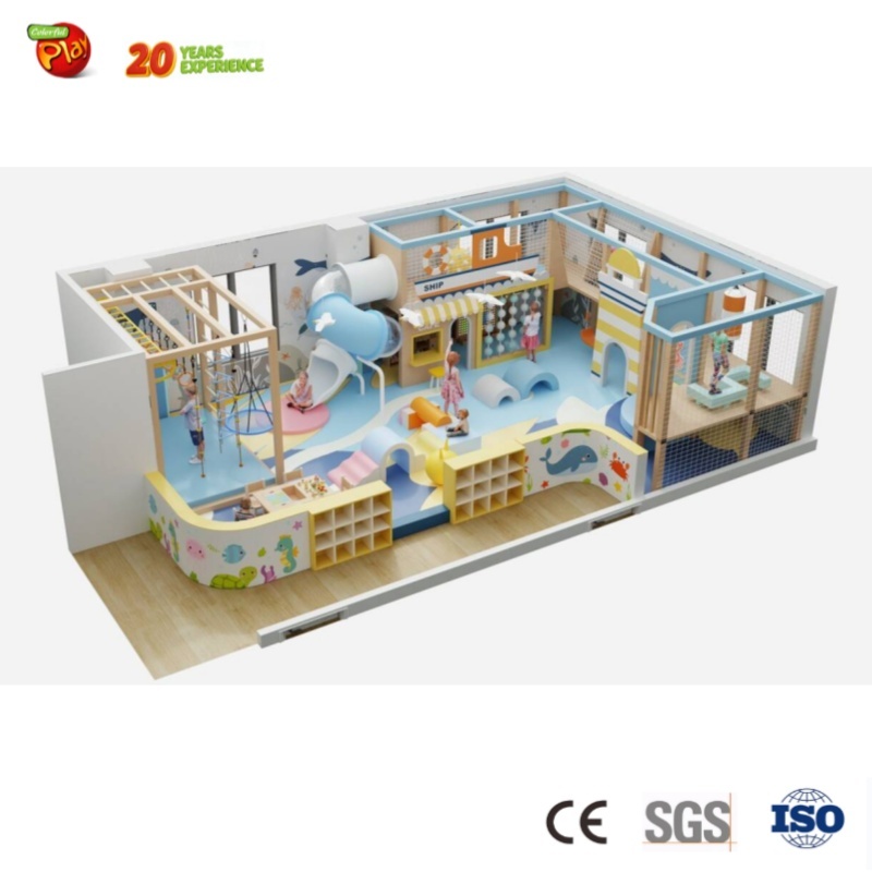 COMMERCIAL INDOOR PLAYGROUND EQUIPMENT