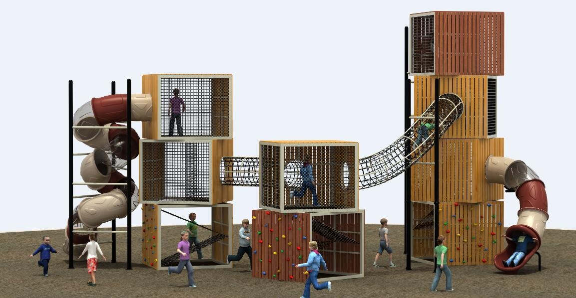 kids rope playground for park canton fair