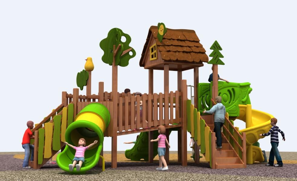 kids play slide for outdoor amusement park