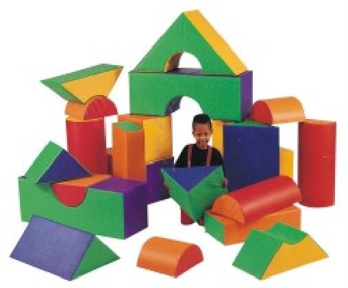 soft play for toddlers block set