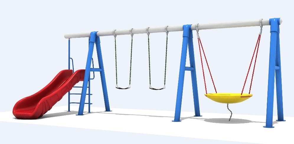 backyard slide and swing set CE proved