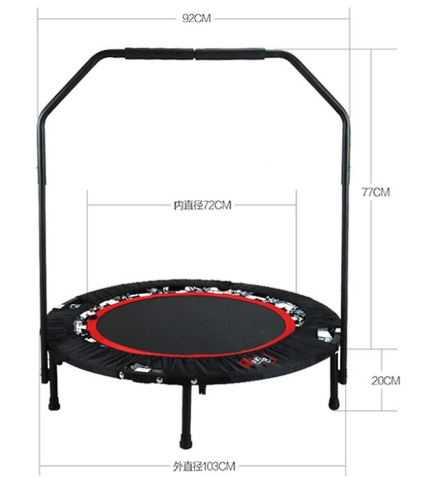 buy Jumping round trampoline in-home exercise gym room China