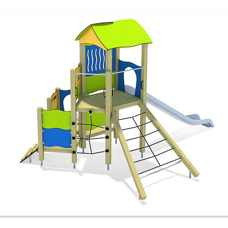 outdoor rope climbing play unit for sale