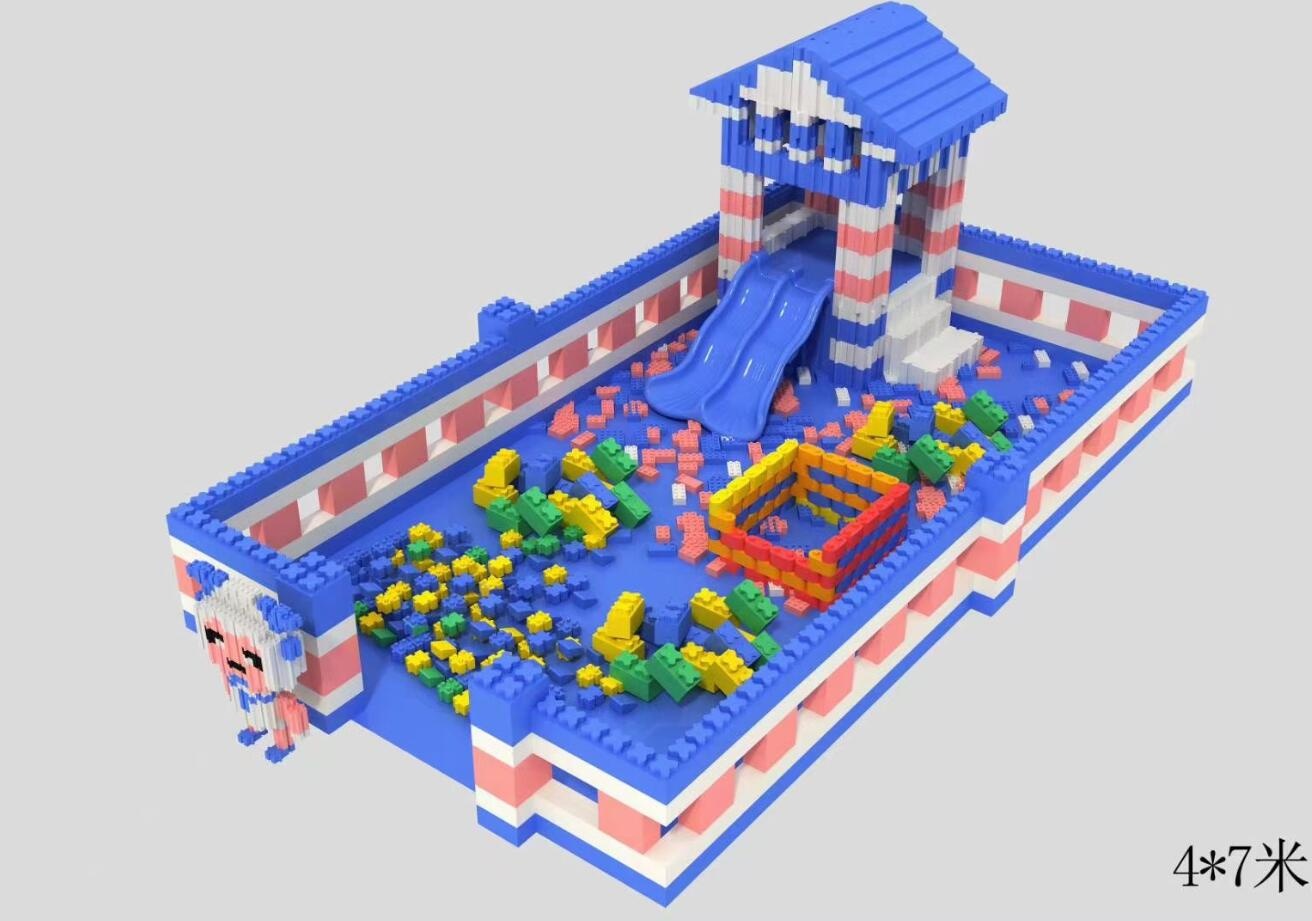 play area foam building blocks