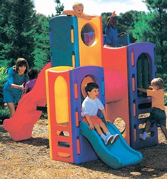 toddlers plastic slide
