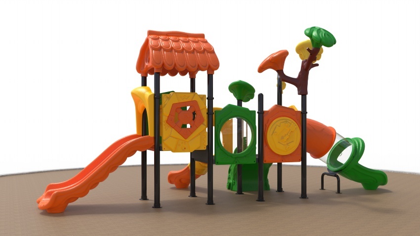colorful second hand playground equipment for