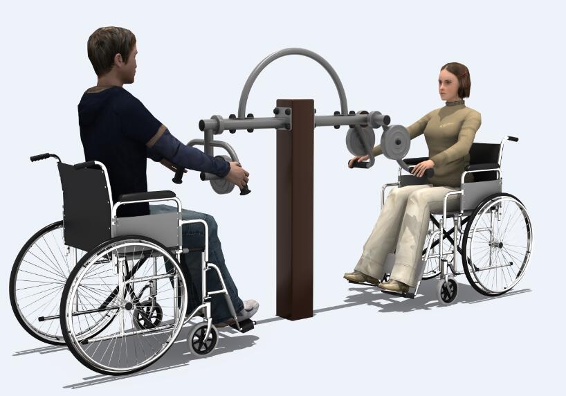 body building gym equipment for handicapped