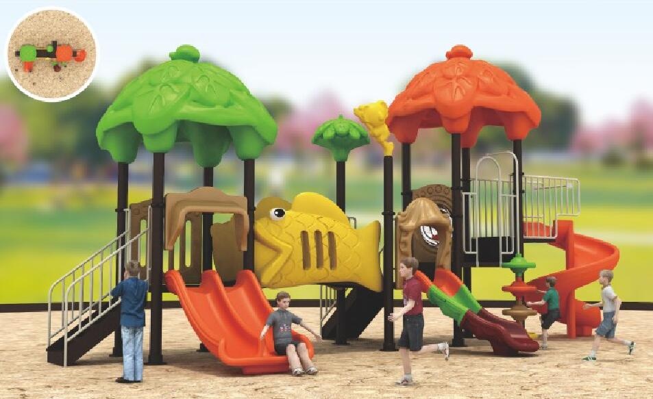 plastic outdoor playground