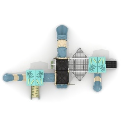 CHILDREN PLAYING EQUIPMENT OUTDOOR PLAYGROUND