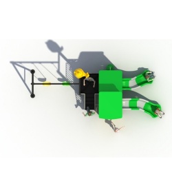 SMALL OUTDOOR PLAYGROUND EQUIPMENT FOR CHILDREN