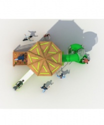 KIDS WOODEN PLAYGROUND