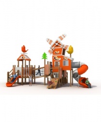 WOODEN KIDS PLAYGROUND OUTDOOR