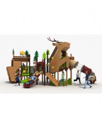 WOODEN KIDS PLAYGROUND OUTDOOR