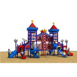 KIDS PLAYGROUND PLASTIC SLIDE COMMERCIAL OUTDOOR