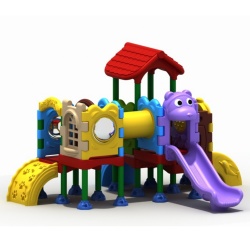 PLASTIC OUTDOOR PLAYGROUND EQUIPMENT