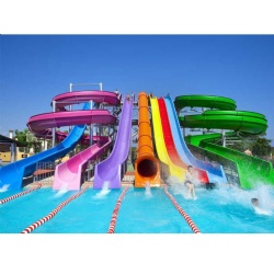 WATER PLAY EQUIPMENT SLIDES