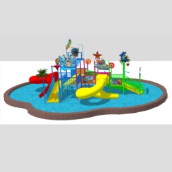 WATERPARK SPRAY FEATURES