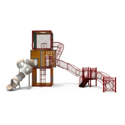 METAL OUTDOOR CLIMBING NET PLAYGROUND