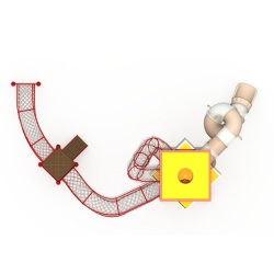 METAL OUTDOOR CLIMBING NET PLAYGROUND