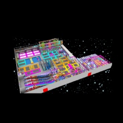 INDOOR TRAMPOLINE PARK EQUIPMENT