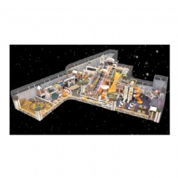 SPACE THEME MODULAR KIDS INDOOR PLAYGROUND
