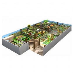 JUNGLE THEME MODULAR KIDS INDOOR PLAYGROUND