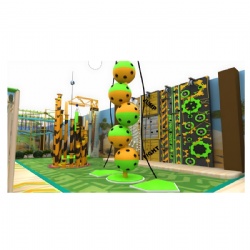 JUNGLE THEME MODULAR KIDS INDOOR PLAYGROUND
