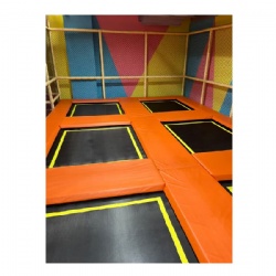 MODULAR KIDS INDOOR PLAYGROUND WITH TRAMPOLINE