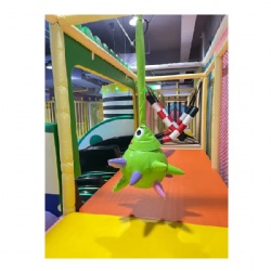 MODULAR KIDS INDOOR PLAYGROUND WITH TRAMPOLINE