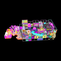 COLORFUL AMUSEMENT PARK INDOOR PLAY EQUIPMENT