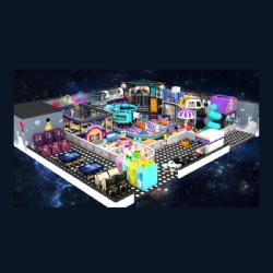 SPACESHIP THEME INDOOR PLAYGROUND FOR KIDS