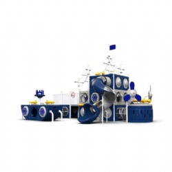 KIDS SAILING SHIP LLDPE PLASTIC OUTDOOR PLAYGROUND