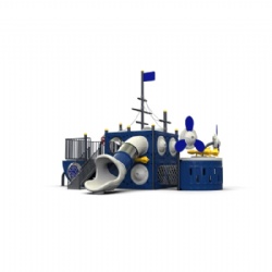 HOT GALVANIZED STEEL OUTDOOR PLAY EQUIPMENT FOR TODDLER