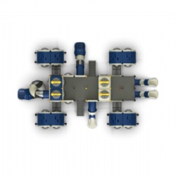 POPULAR DESIGN CHILDREN OUTDOOR PLAY STRUCTURE