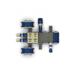 KIDS FANCY DESIGN OUTDOOR PLAYGROUND