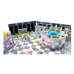 CANDY THEME COMMERCIAL INDOOR PLAYGROUND EQUIPMENT WITH BALL PIT