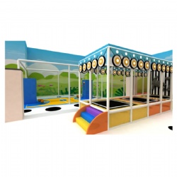 CUSTOMIZED MODULAR AMUSEMENT PARK INDOOR PLAYGROUND EQUIPMENT WITH SOFT PLAY SETS