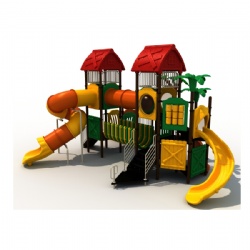 COLORFUL OUTDOOR PLAYGROUND STRUCTURE FOR KIDS