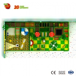 NATURE THEMED KIDS PLAYGROUND INDOOR IDEA