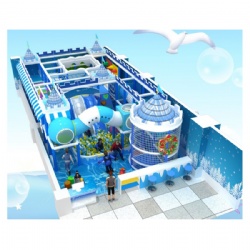 SNOW CASTLE INDOOR SOFT PLAYGROUND FOR KIDS