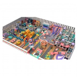 AMUSEMENT PARK LARGE SCALE INDOOR SOFT PLAYGROUND