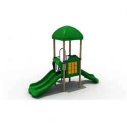 OUTDOOR TODDLER PLAYGROUND SLIDE SET