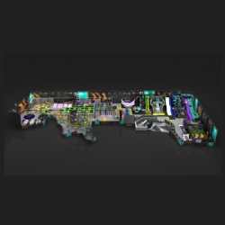 LARGE SCALE INDOOR TRAMPOLINE PARK WITH MUTI-STRUCTURE