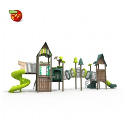 CHILDREN OUTDOOR HDPE PLAYGROUND SET