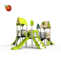 NATURAL THEME HDPE OUTDOOR KIDS PLAYGROUND