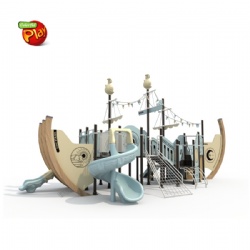 COMMERCIAL OUTDOOR PIRATE SHIP KIDS PLAYGROUND