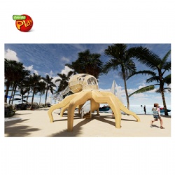 CUSTOMIZED OCTOPUS OUTDOOR CHILDREN PLAYGROUND SET WITH STAINLESS STEEL SLIDE